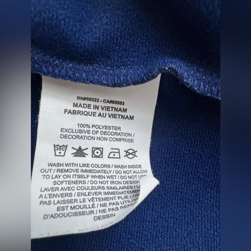 Nike Kids Royal Blue track suit Joggers pants & jacket & pant set size Small 8/9 - Picture 8 of 9